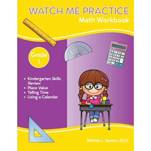 Watch Me Practice Grade 1 Math Workbook - Paperback