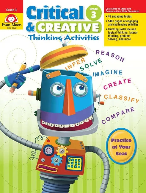 Critical and Creative Thinking Activities, Grade 3 Teacher Resource - Paperback