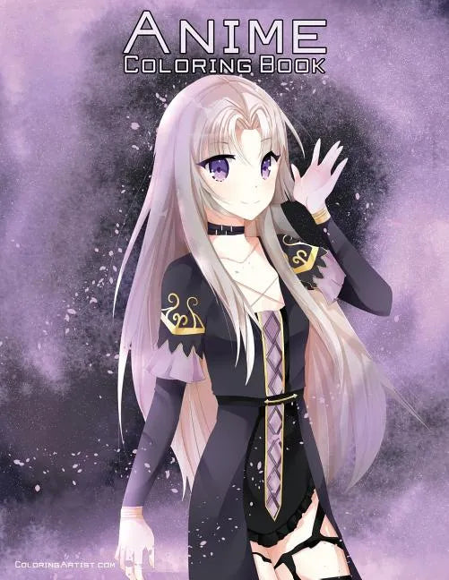 Anime Coloring, Book 1 - Paperback