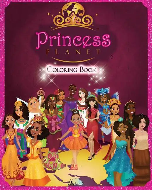 Princess Planet: Coloring Book - Paperback