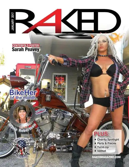 RAKED January 2017 Issue: Biker Lifestyle Magazine - Paperback