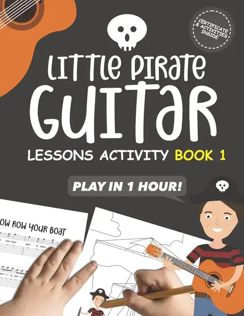 Little Pirate Guitar Lesson Activity Book1 - Paperback