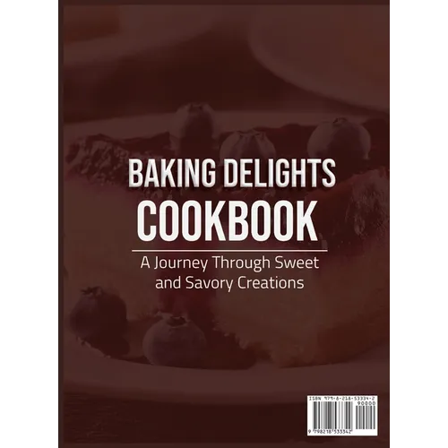 Baking Delights Cookbook - Hardcover