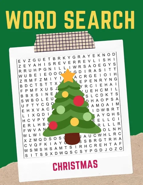 Word Search Christmas: Large Print Xmas Word Search Books for Kids, Seniors and Adults (Vol. 1) - Paperback
