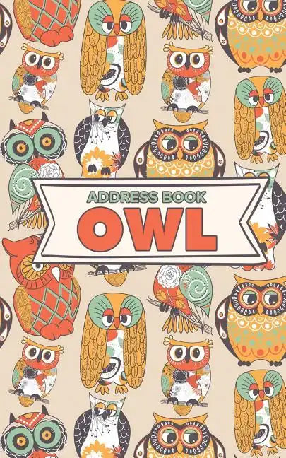 Address Book Owl - Paperback