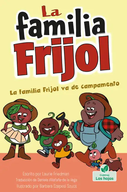 La Familia Frijol Va de Campamento (the Beans Go Camping) - Paperback
