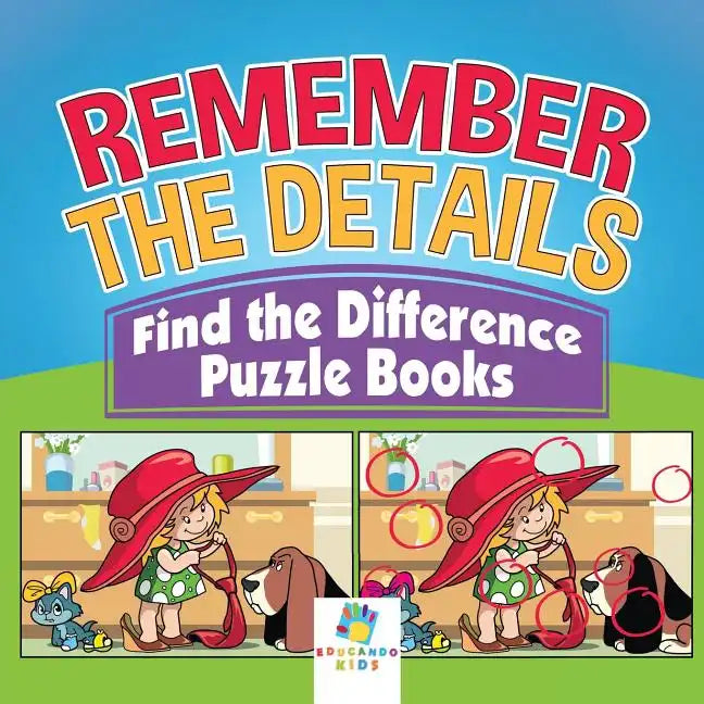 Remember the Details Find the Difference Puzzle Books - Paperback