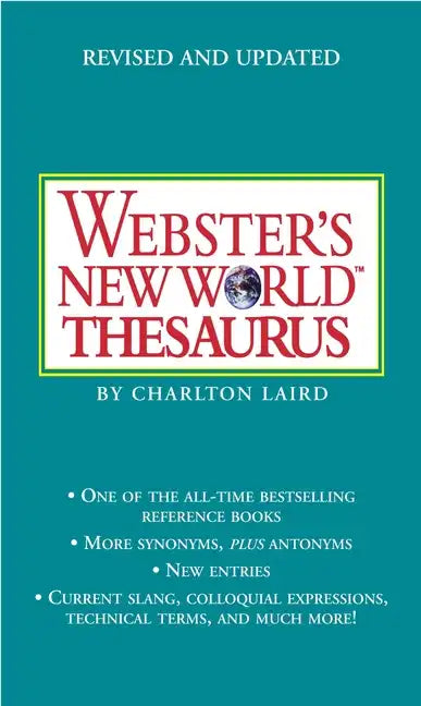 Webster's New World Thesaurus: Third Edition - Paperback
