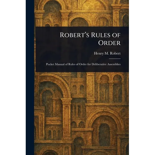 Robert's Rules of Order - Paperback