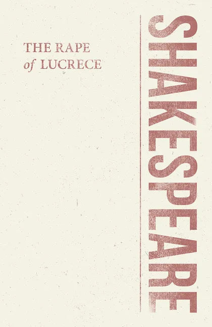 The Rape of Lucrece - Paperback