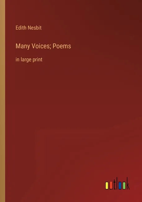 Many Voices; Poems: in large print - Paperback