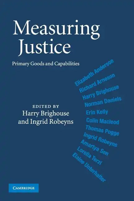 Measuring Justice - Paperback