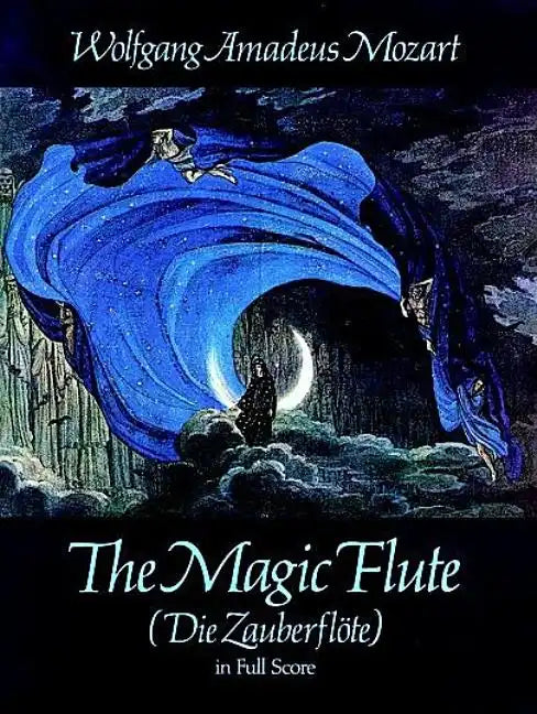 The Magic Flute (Die Zauberflote) in Full Score - Paperback