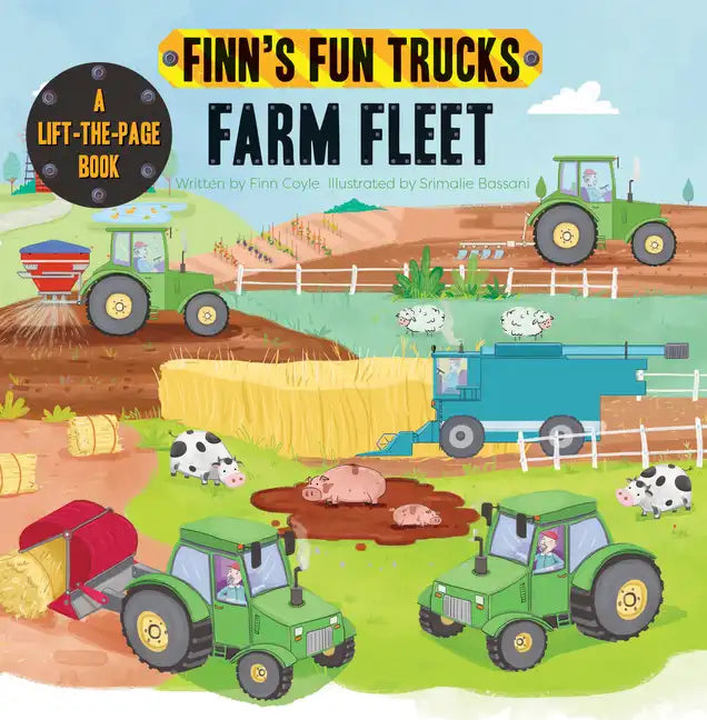 Farm Fleet: A Lift-The-Page Truck Book - Board Book