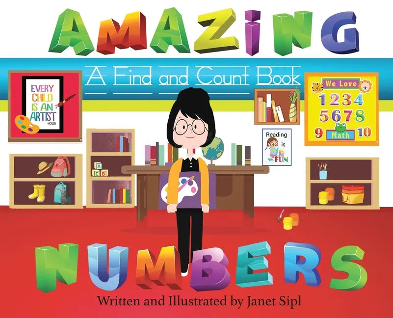 Amazing Numbers: A Find and Count Book - Hardcover