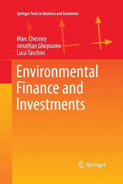 Environmental Finance and Investments - Paperback