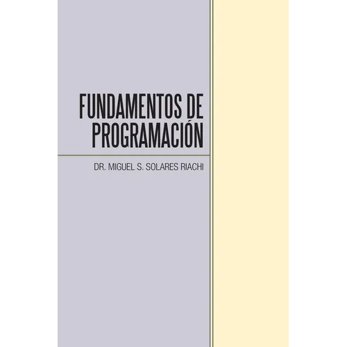 Fundamentos De Programaci - Paperback