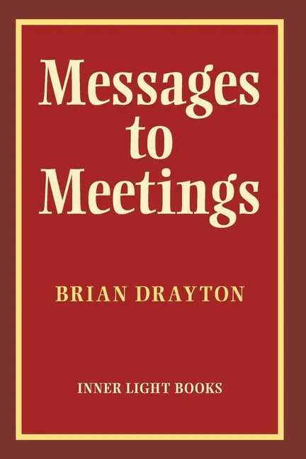 Messages to Meetings - Paperback