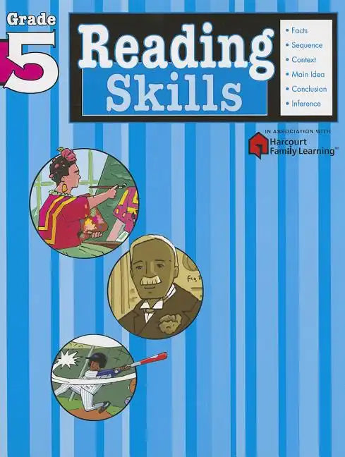 Reading Skills: Grade 5 (Flash Kids Harcourt Family Learning) - Paperback