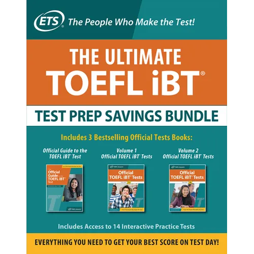 The Ultimate TOEFL IBT Test Prep Savings Bundle, Fourth Edition - Paperback