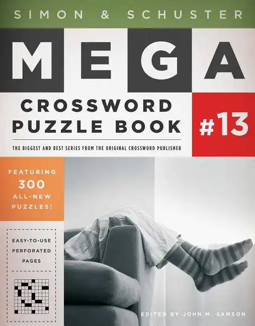 Simon & Schuster Mega Crossword Puzzle Book #13 - Paperback