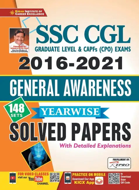 SSC CGL Tier-I & CPO (GK 148 Sets) Eng-2021-Repair-Old Code 2815 & 2982 - Paperback