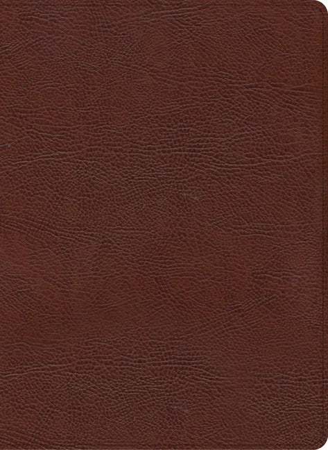 CSB Pastor's Bible, Verse-By-Verse Edition, Brown Bonded Leather - Bonded Leather