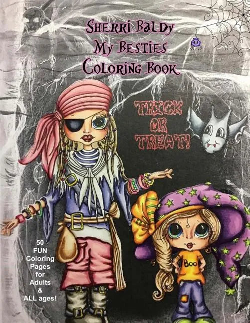 Sherri Baldy My Besties Coloring Book Trick or Treat - Paperback