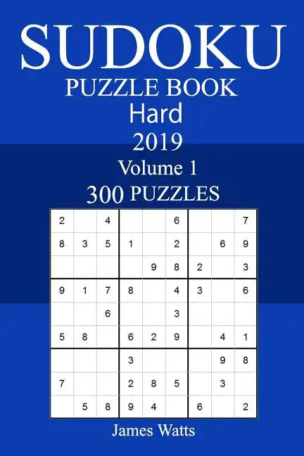 300 Hard Sudoku Puzzle Book 2019 - Paperback