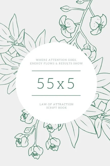 55x5 Law of Attraction script book - Paperback
