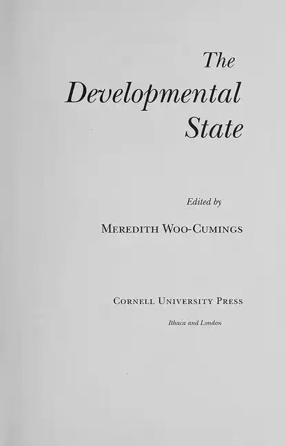 The Developmental State - Paperback