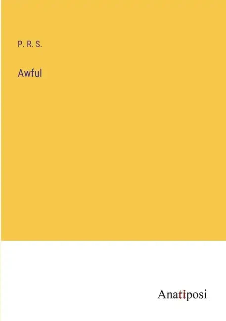 Awful - Paperback