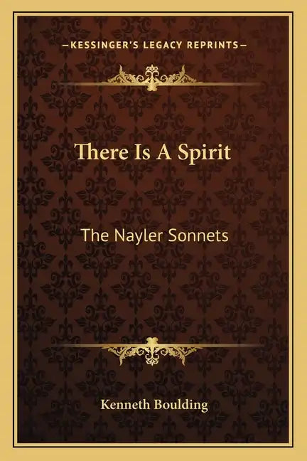 There Is a Spirit: The Nayler Sonnets - Paperback