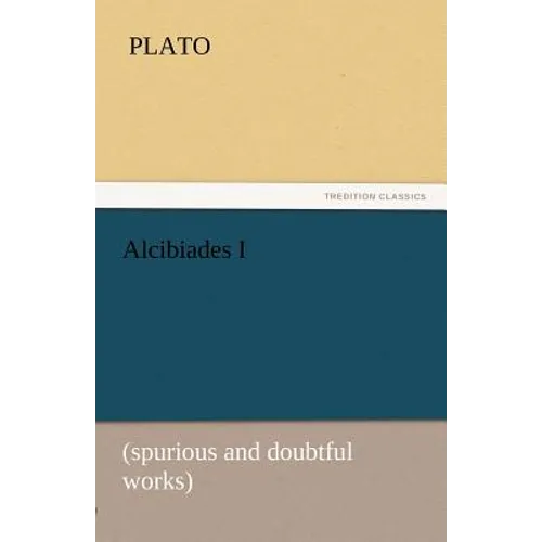 Alcibiades I - Paperback