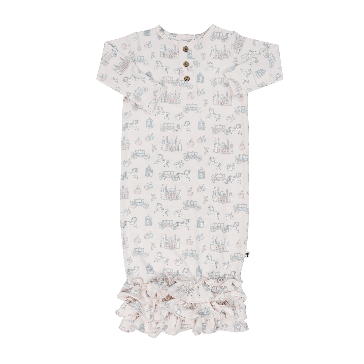 Fairy Godmother Ruffle Gown