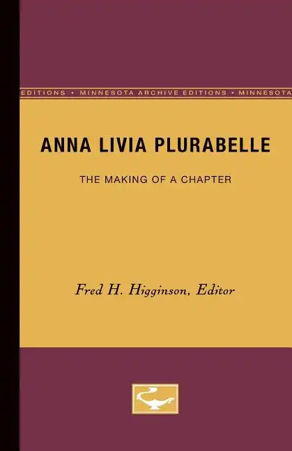 Anna Livia Plurabelle: The Making of a Chapter - Paperback