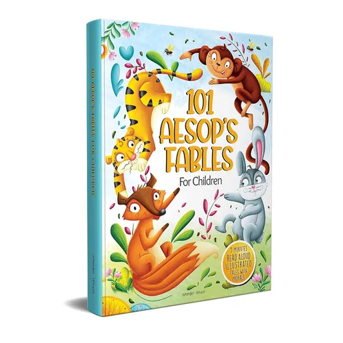 5 Minutes Read Aloud: 101 Aesop's Fables for Children - Hardcover