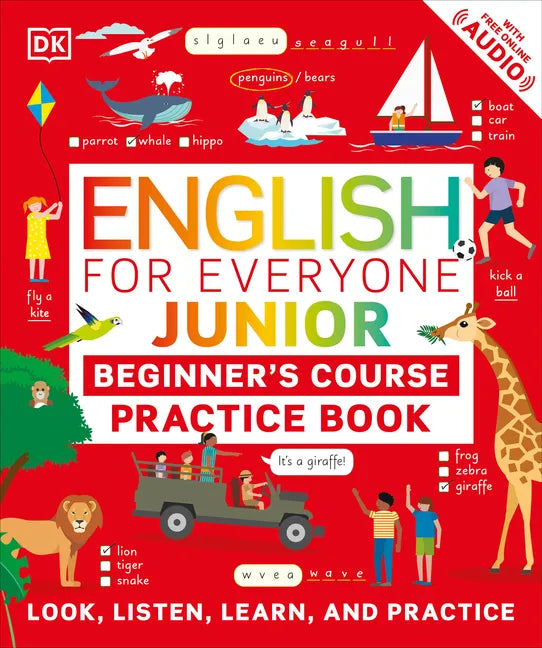 English for Everyone Junior Beginner's Course Practice Book - Paperback
