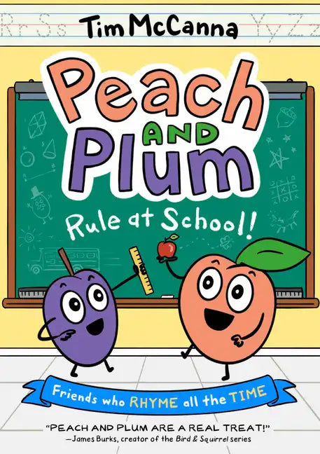 Peach and Plum: Rule at School! (a Graphic Novel) - Paperback