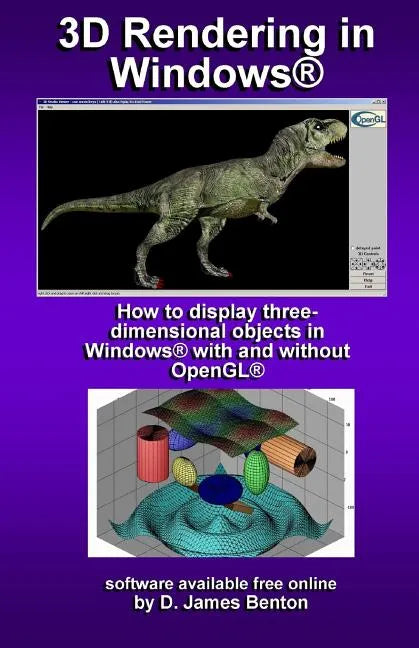 3D Rendering in Windows: How to display three-dimensional objects in Windows with and without OpenGL. - Paperback