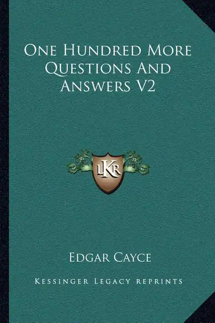 One Hundred More Questions and Answers V2 - Paperback