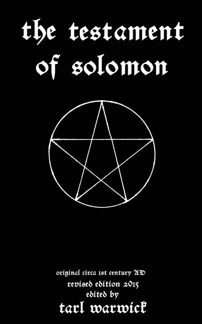 The Testament Of Solomon - Paperback