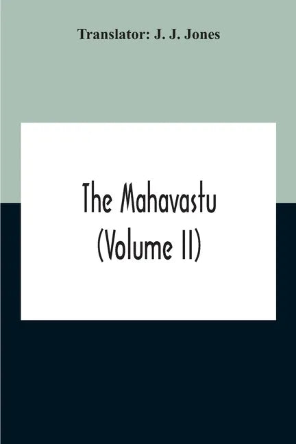 The Mahavastu (Volume II) - Paperback
