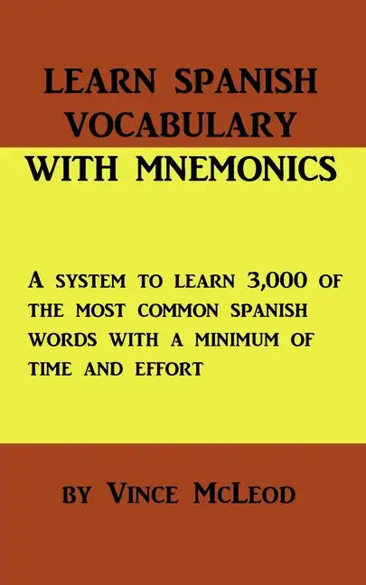 Learn Spanish Vocabulary With Mnemonics - Paperback
