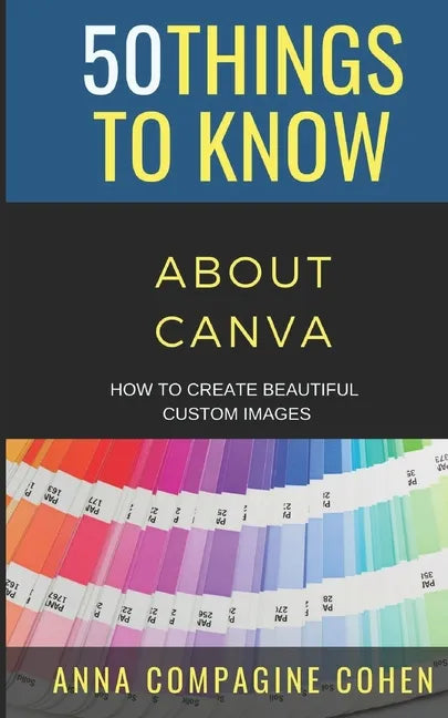 50 Things to Know About Canva: How to Create Beautiful Custom Images - Paperback