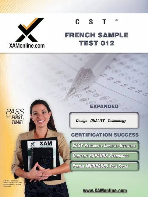 NYSTCE CST French Sample Test 012: Teacher Certification Exam - Paperback
