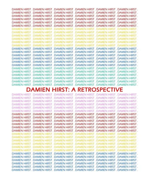 Damien Hirst: A Retrospective - Paperback