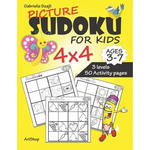 Picture Sudoku for Kids - Paperback