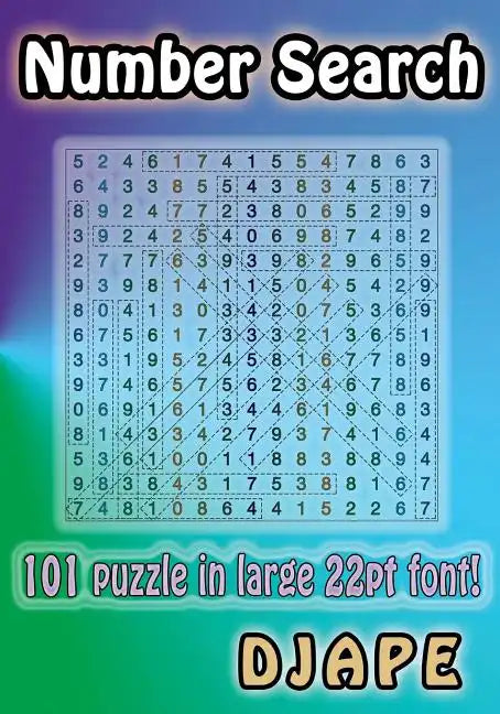 Number Search: 101 puzzle in large 22pt font! - Paperback