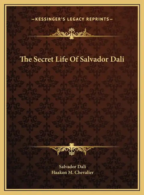The Secret Life Of Salvador Dali - Hardcover